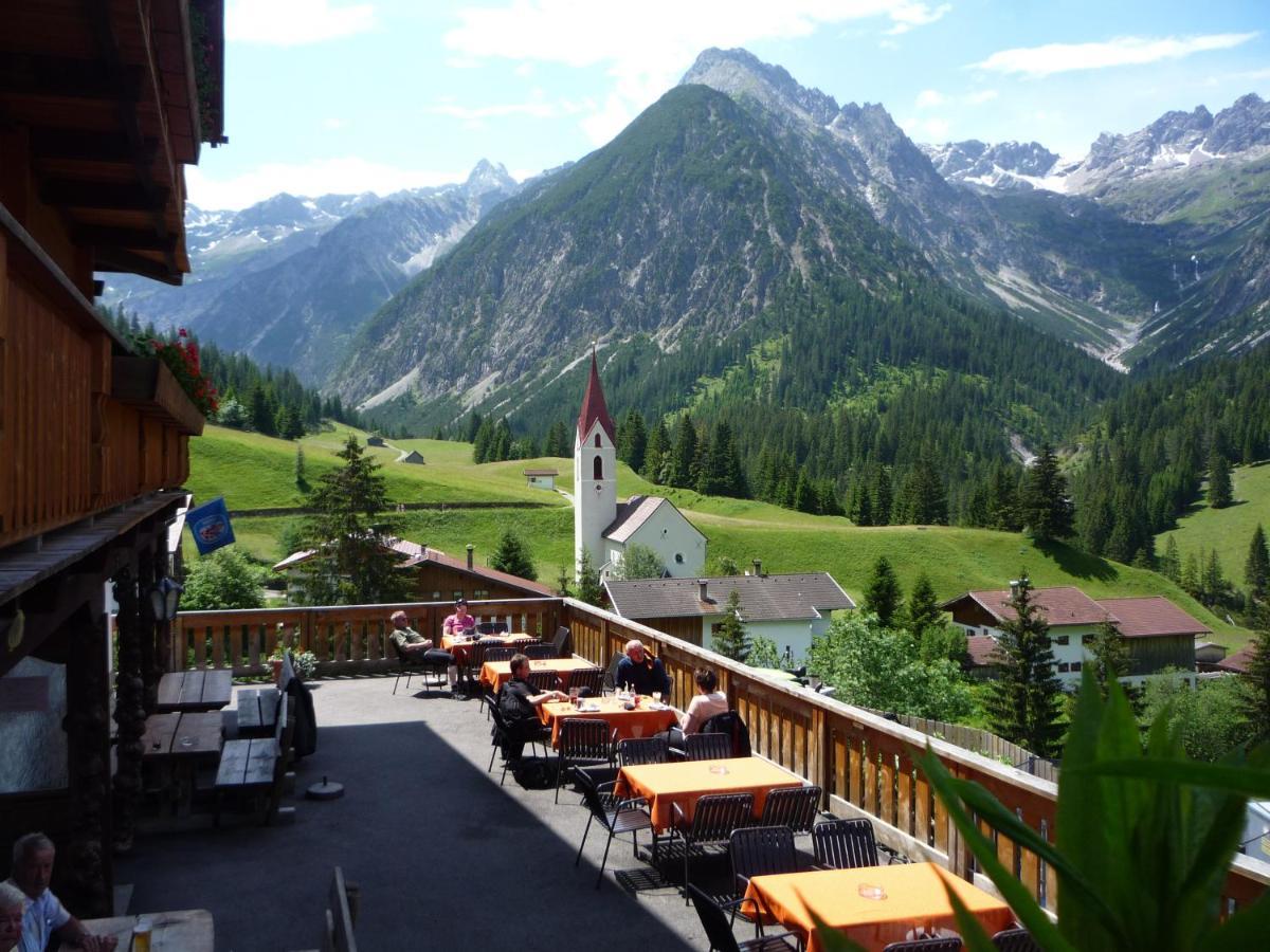 Gasthaus Alpenrose Gramais Exteriér fotografie